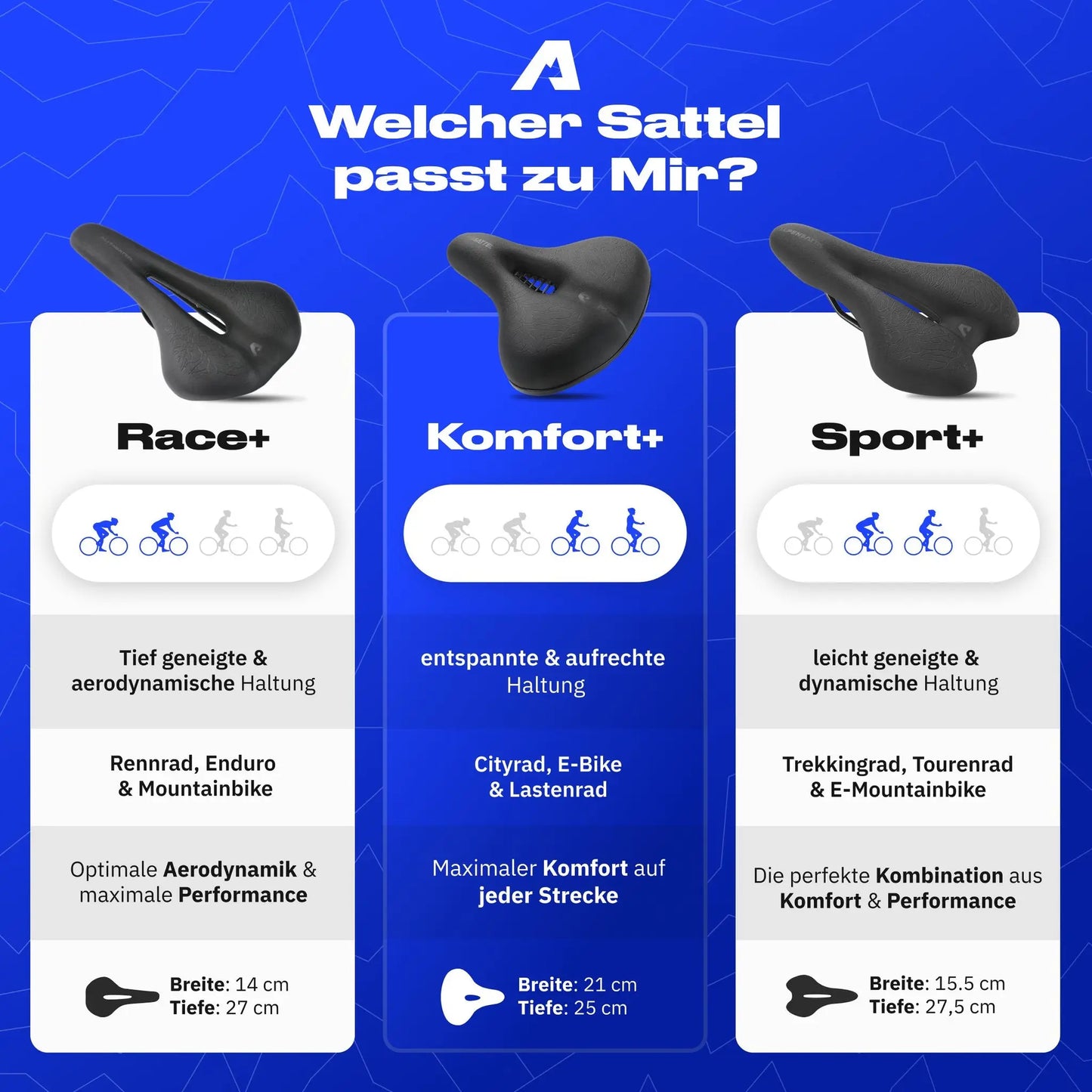 Alpensattel 3.0 Komfort+