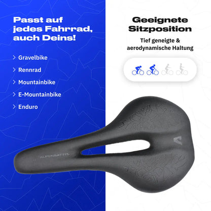 Alpensattel 3.0 Race+ | + Gratis Handyhalter