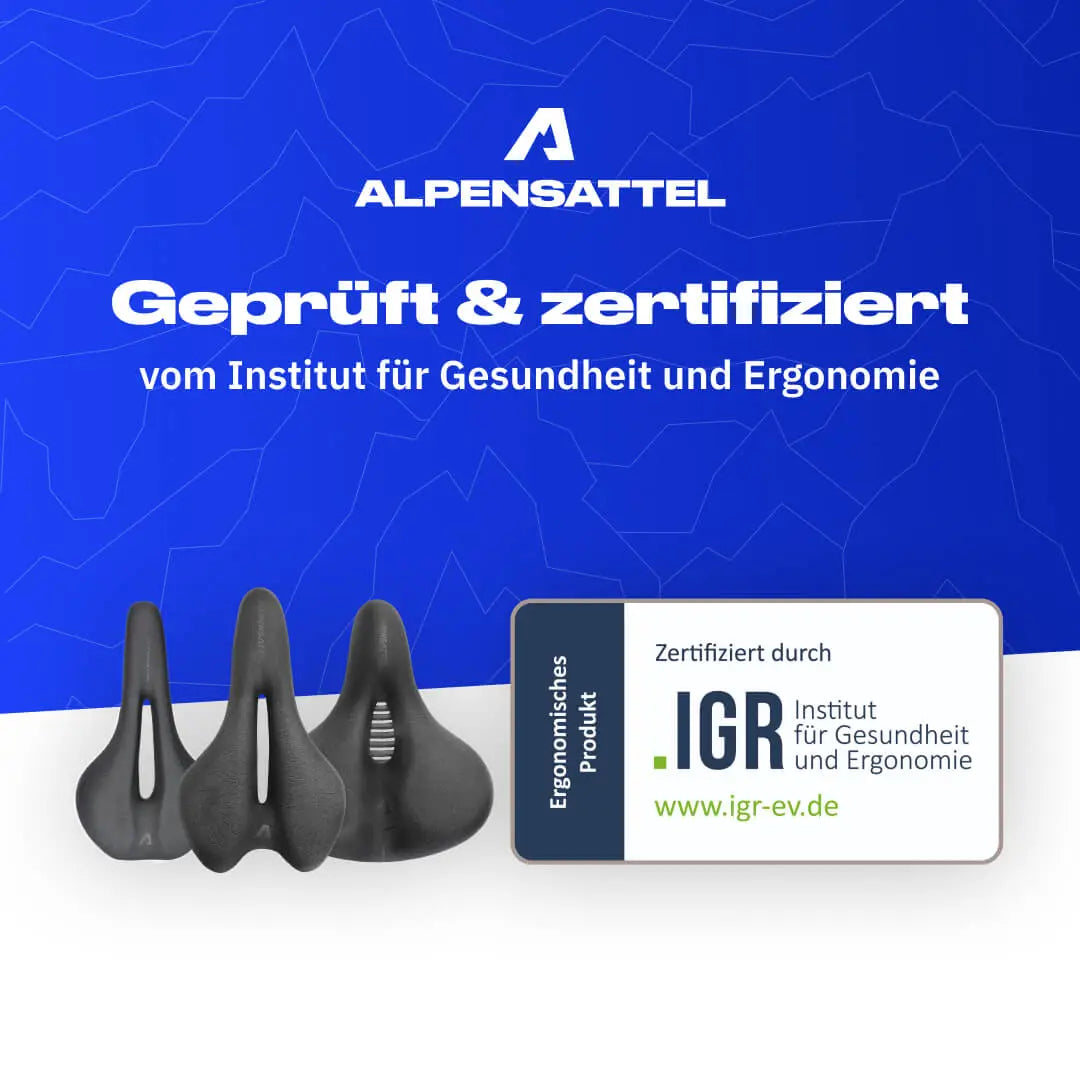 Alpensattel 3.0 Race+ | + Gratis Handyhalter