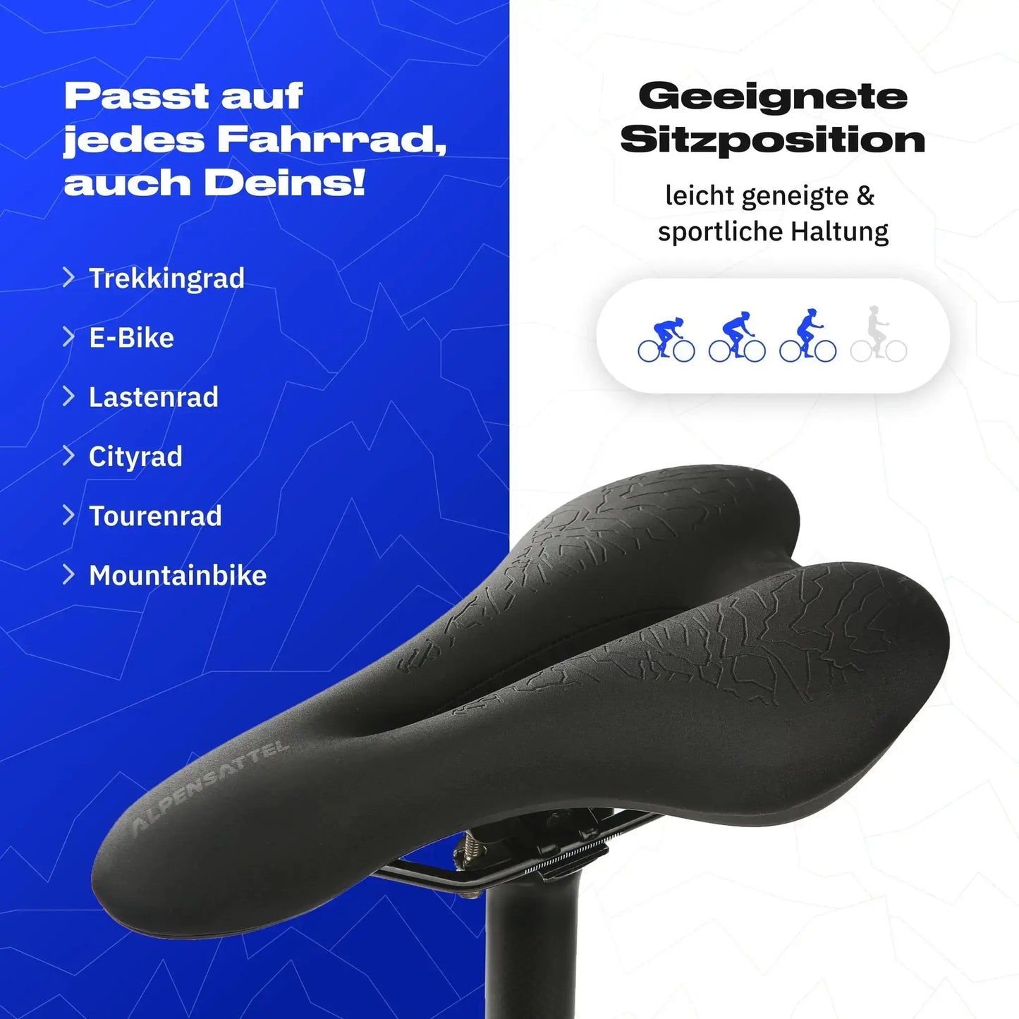 Alpensattel 3.0 Sport+ | + Gratis Handyhalter
