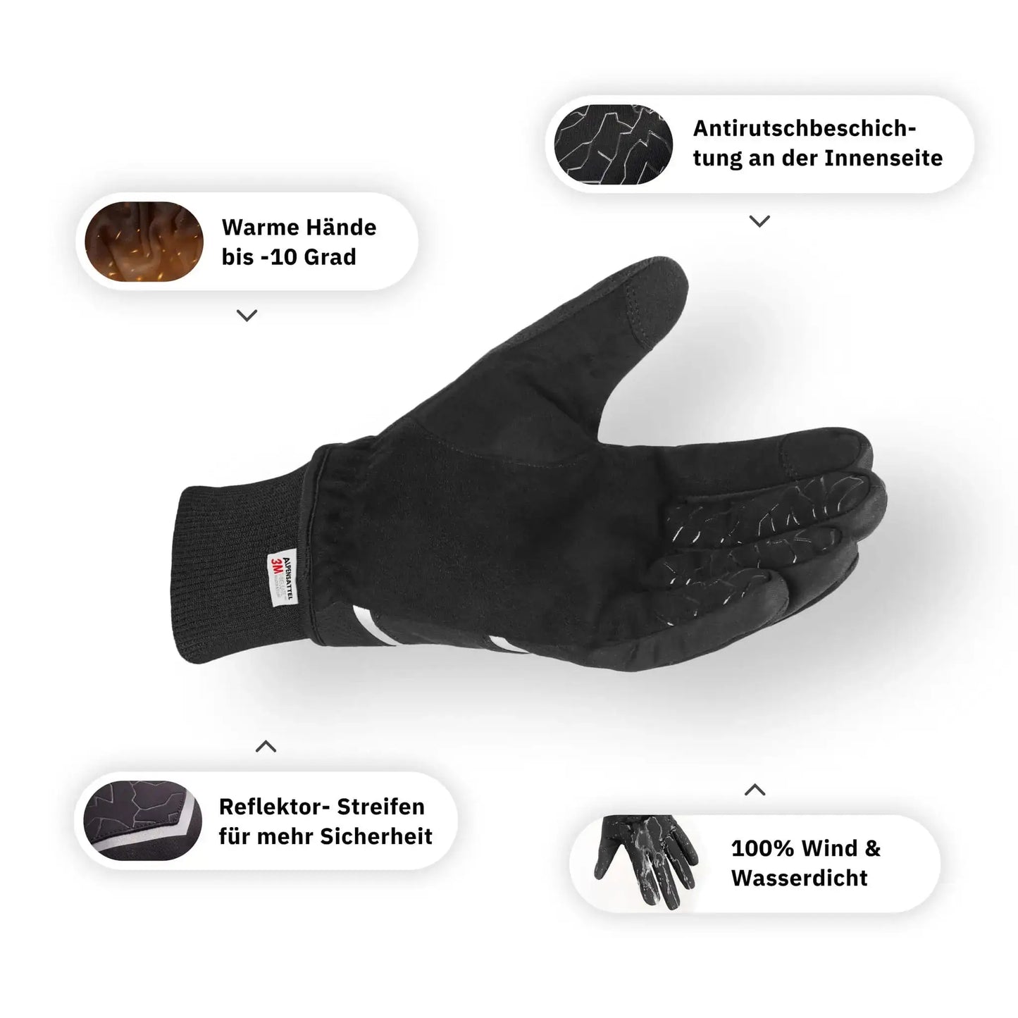 Komfort+ & PolarTherm Handschuhe & Schlauchschal